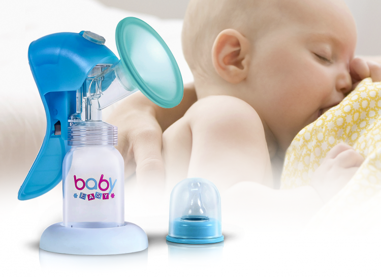 Manual breast pump